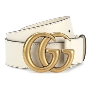 Gucci GG leather belt, size 80